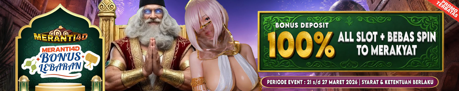Promo LEBARAN MERANTI4D